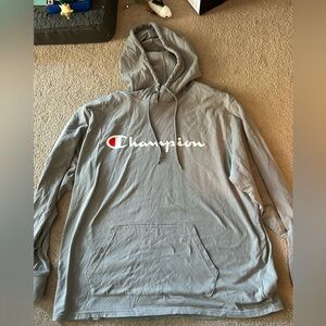 Champion Light Gray Men's Hoodie